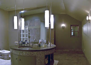 Nicholson residence lighting detail